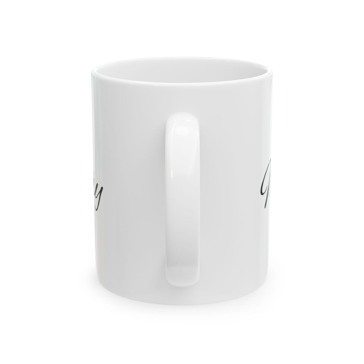 Love You Dad Ceramic Mug with Script Message Father's Day Coffee Cup