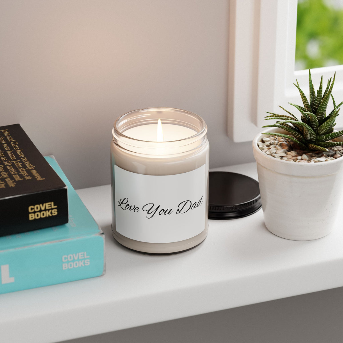 Love You Dad Soy Candle 9oz Scented Father’s Day and New Dad Gift