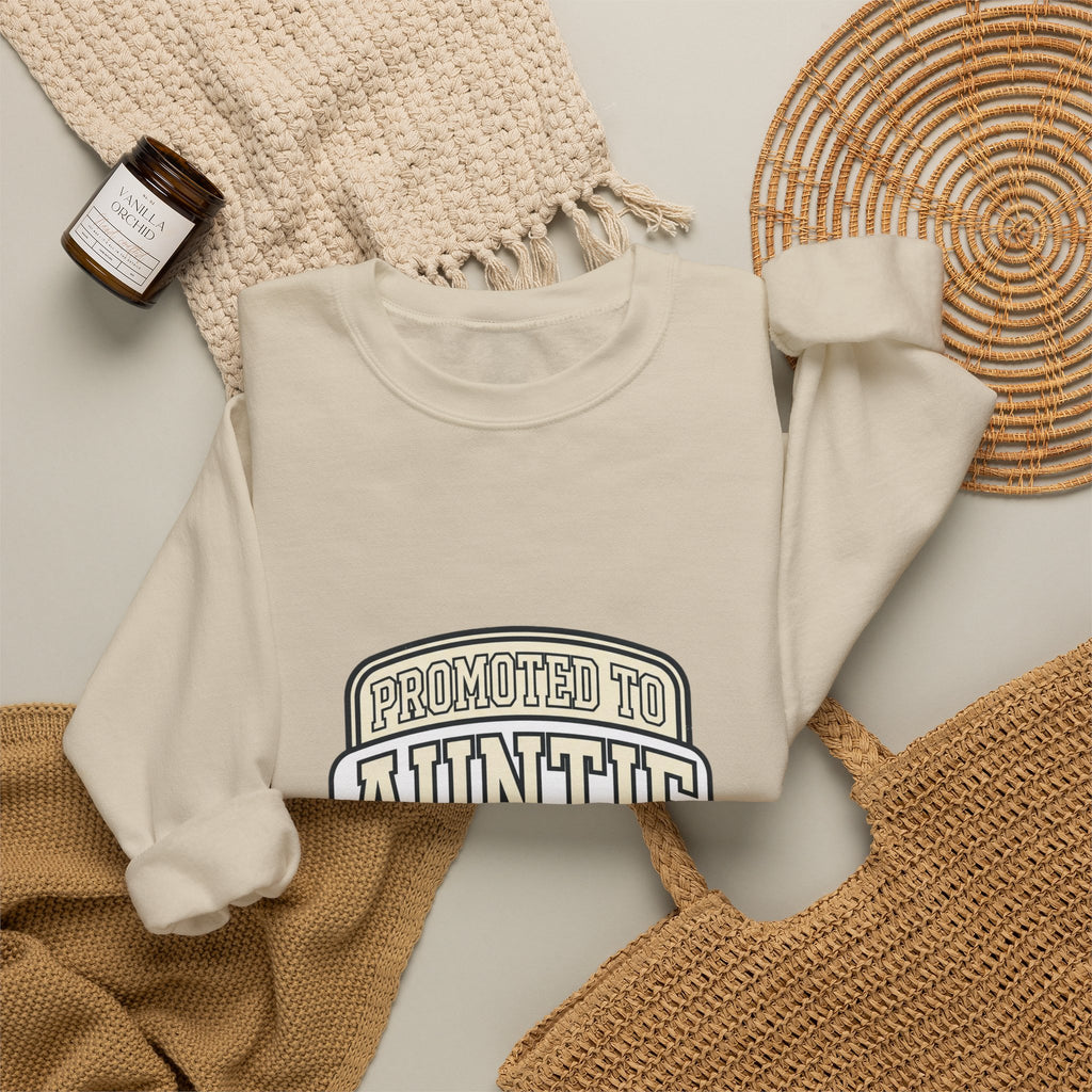 Promoted to Auntie Sweatshirt EST 2026 New Aunt Crewneck Apparel
