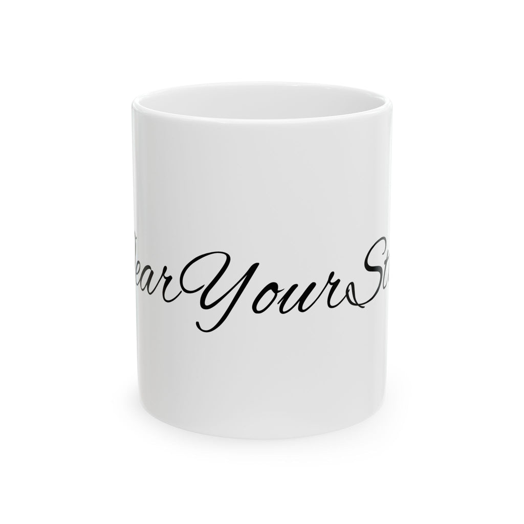 Love You Dad Ceramic Mug with Script Message Father's Day Coffee Cup