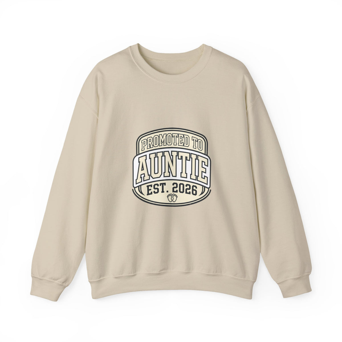 Promoted to Auntie Sweatshirt EST 2026 New Aunt Crewneck Apparel