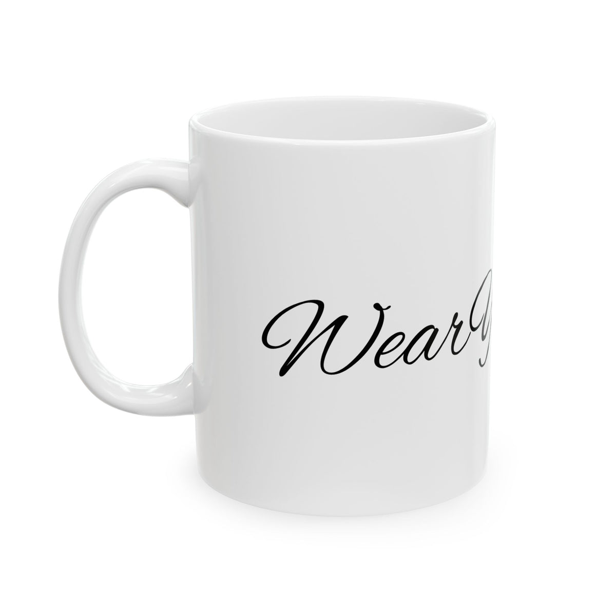 Love You Dad Ceramic Mug with Script Message Father's Day Coffee Cup