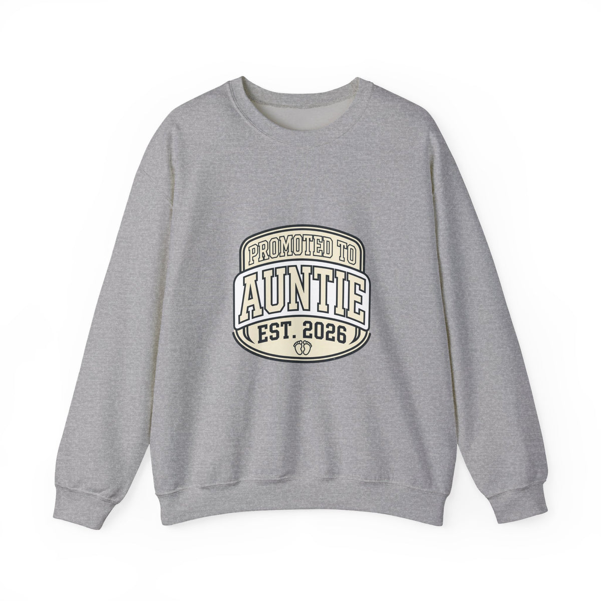 Promoted to Auntie Sweatshirt EST 2026 New Aunt Crewneck Apparel