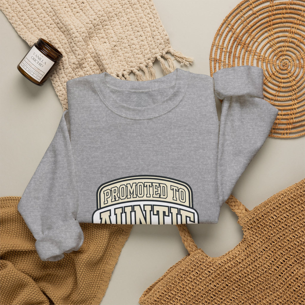 Promoted to Auntie Sweatshirt EST 2026 New Aunt Crewneck Apparel