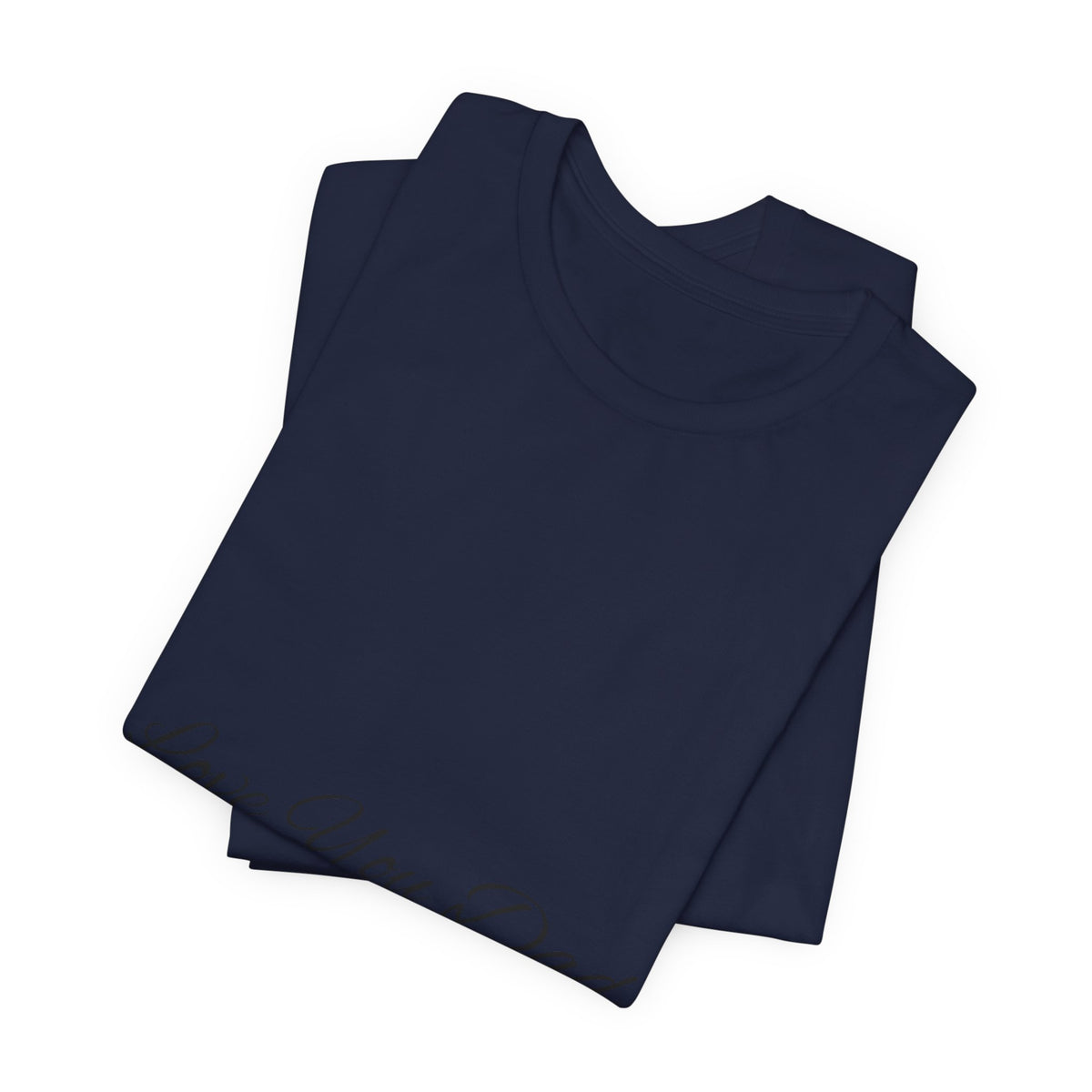 Love You Dad T-Shirt with Simple Script Design for Father’s Day Gift