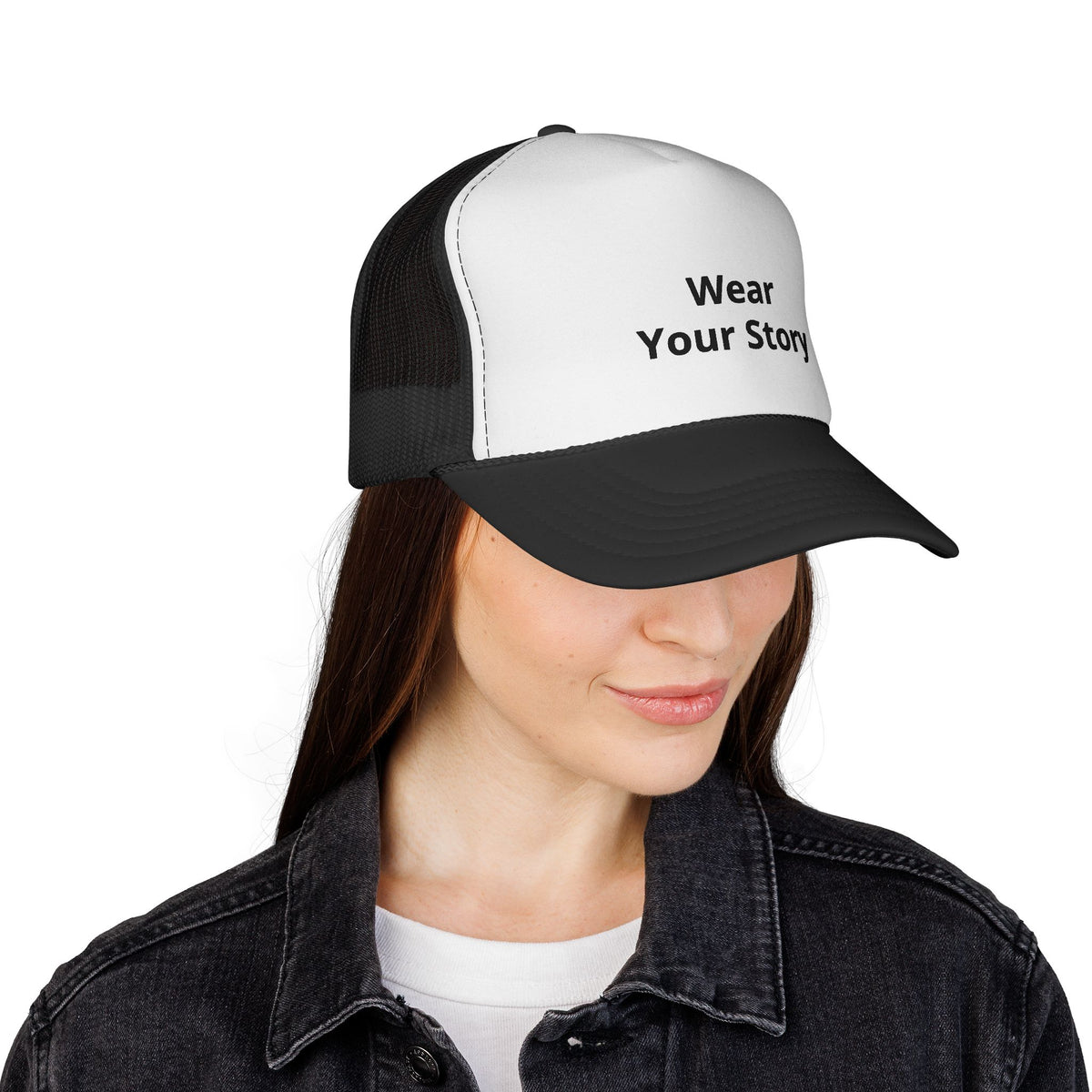 Trucker Caps with Breathable Mesh Panels and Adjustable Casual Fit