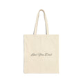 Love You Dad Cotton Canvas Tote for Father's Day Gift