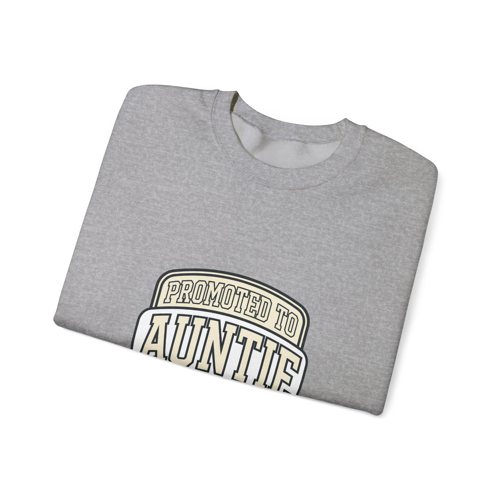 Promoted to Auntie Sweatshirt EST 2026 New Aunt Crewneck Apparel
