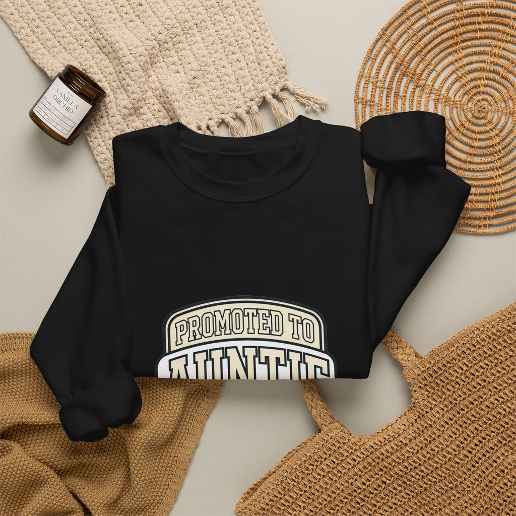 Promoted to Auntie Sweatshirt EST 2026 New Aunt Crewneck Apparel