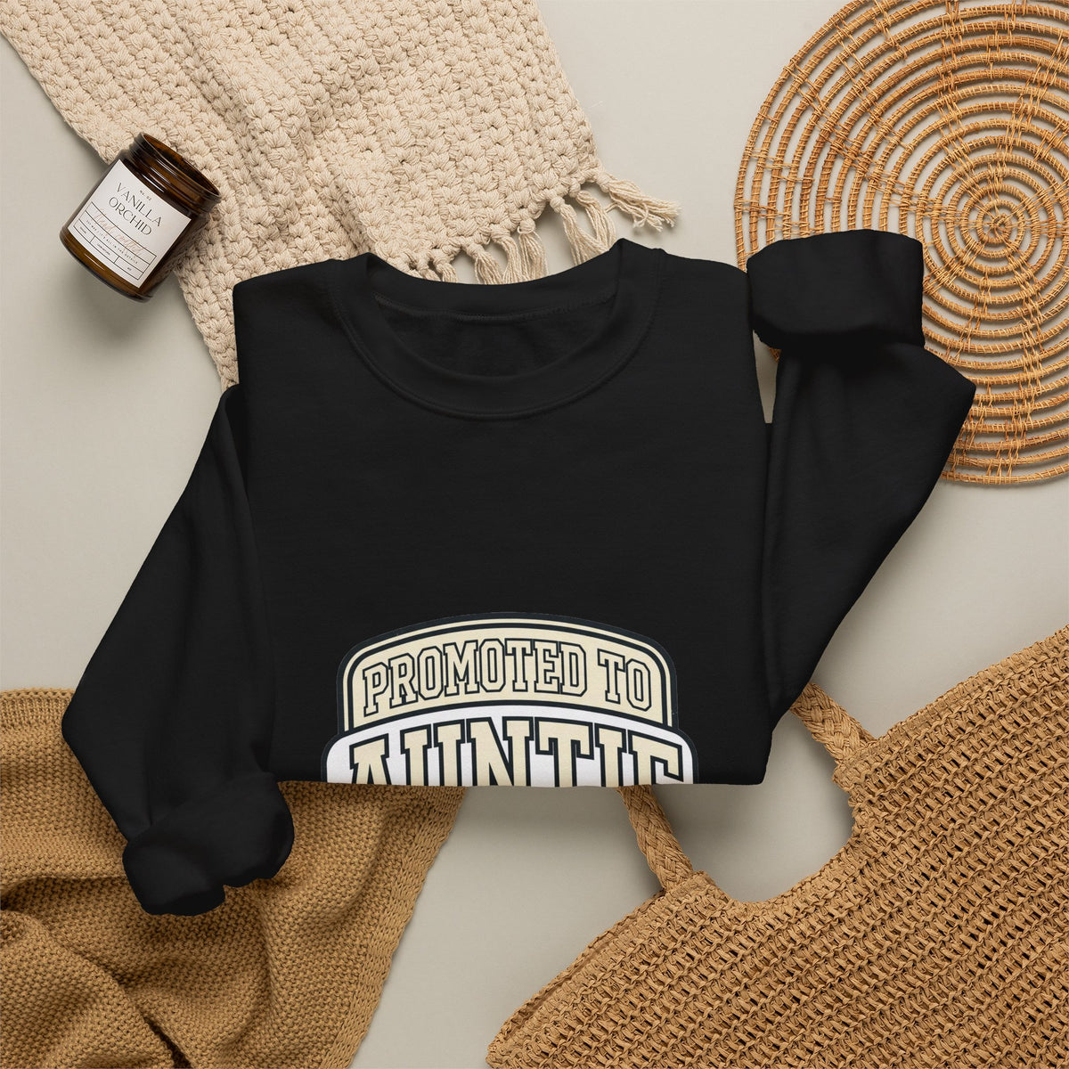 Promoted to Auntie Sweatshirt EST 2026 New Aunt Crewneck Apparel