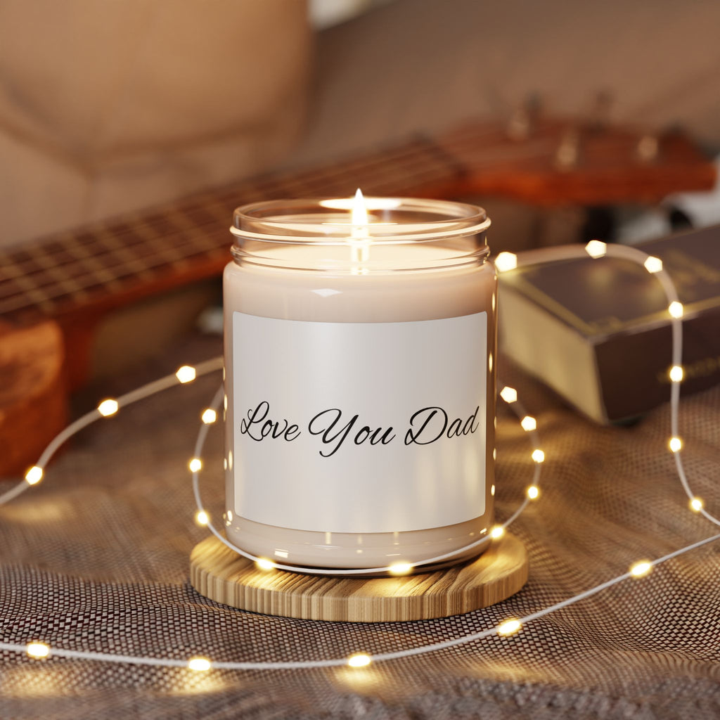 Love You Dad Soy Candle 9oz Scented Father’s Day and New Dad Gift