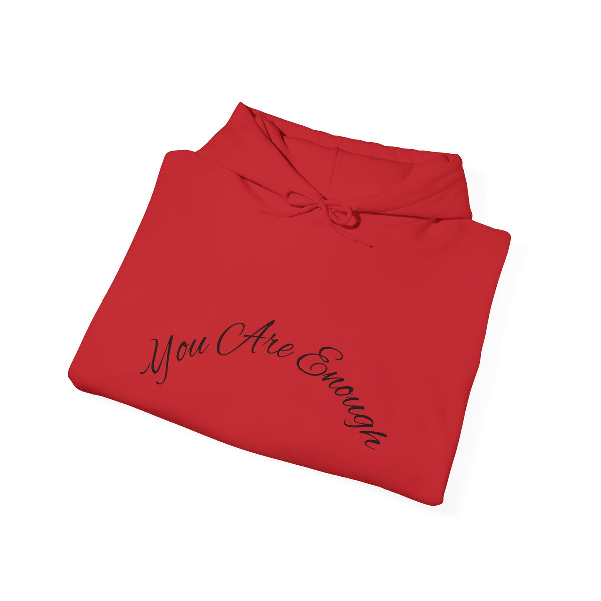 You Are Enough Hoodie with Inspirational Message for Everyday Casual Wear